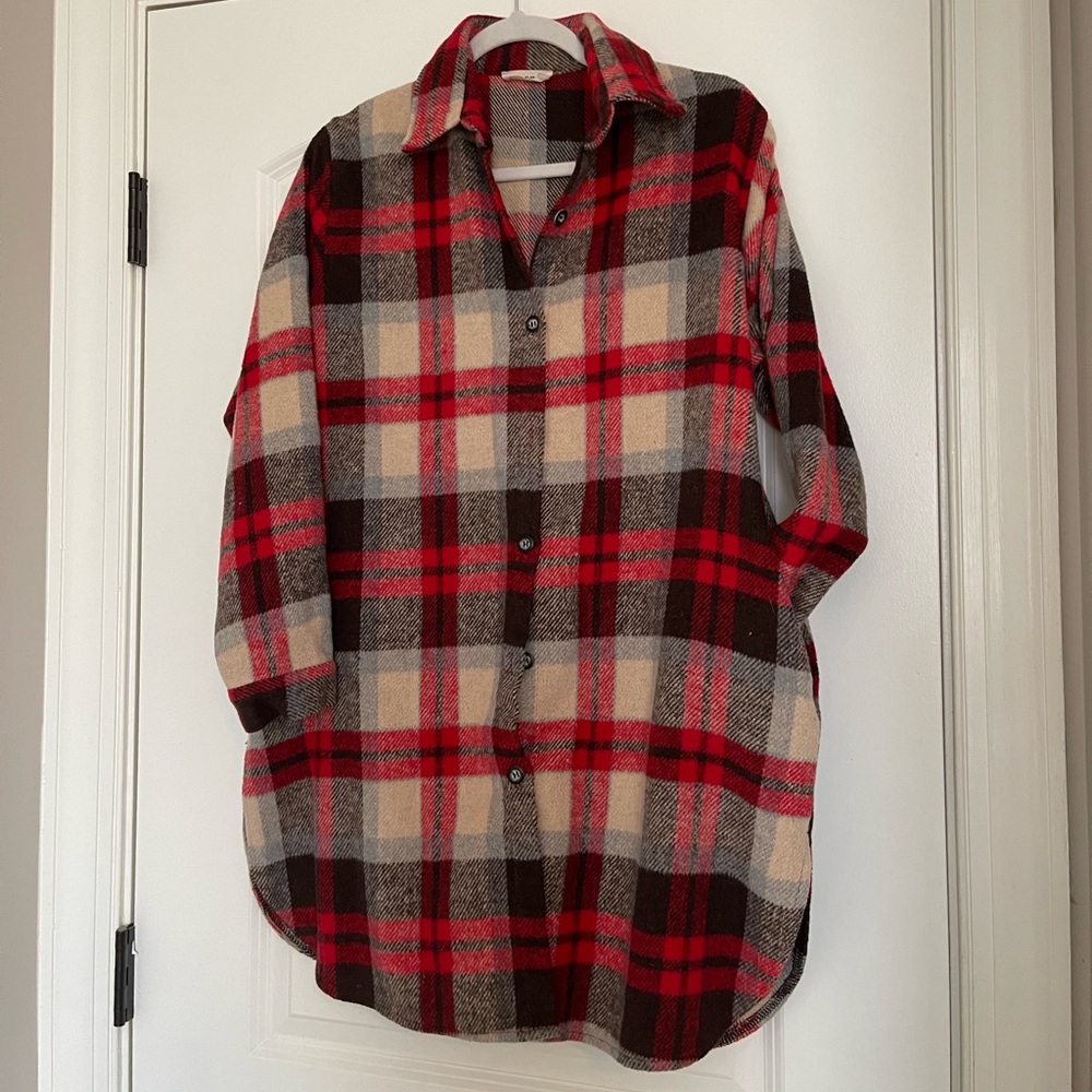 Adora OS Shacket 100% Polyester